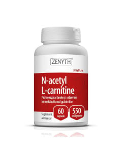 N-Acetyl L-Carnitine 550mg, 60 capsule