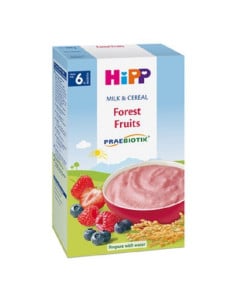 Hipp Cereale cu lapte și fructe de pădure, +6 luni, 250g