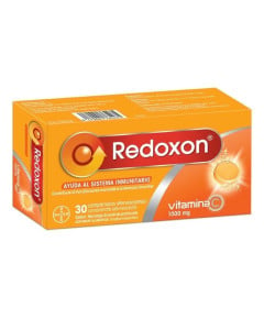Redoxon vitamina C 1000 mg aroma de portocale, 30 comprimate efervescente