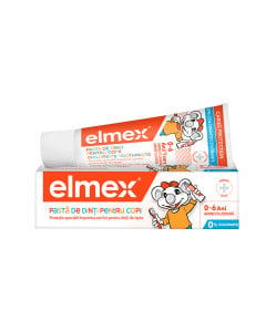 Elmex pasta de dinti copii 0-6 ani, 50ml
