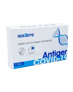 Test rapid antigen COVID 19, Goldsite saliva, 1 test/cutie
