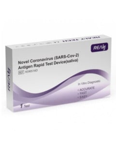Test rapid antigen COVID 19, Realy saliva, 1 test/cutie
