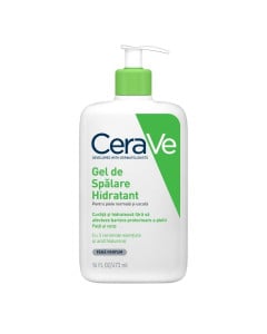 CeraVe Gel de spalare hidratant, piele normal-uscata, 473 ml