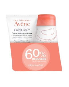 Avene Cold Cream PACHET Crema de maini, 50ml 1 + 60%