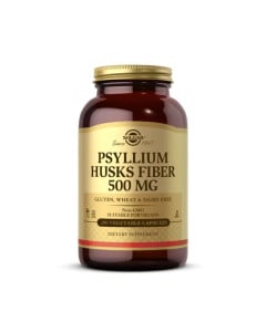 Psyllium Husks Fibre 500mg, 200 capsule, Solgar