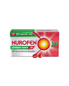 Nurofen Express Forte 400 mg, 20 capsule moi