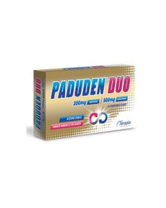Paduden Duo 200mg/500mg, 10 comprimate
