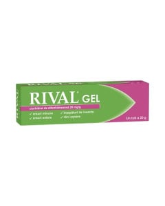 Rival gel 20 mg / g, 50 g