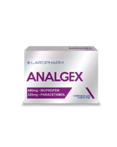 Analgex 400 mg / 325 mg x 1 blist. x 12 compr. film.