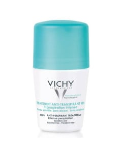 Vichy Deodorant Roll-on antiperspirant eficient 48h cu parfum, 50ml