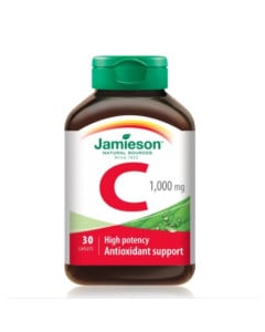 Jamieson Vitamina C 1000 mg, 30 comprimate
