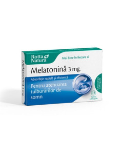 Melatonina 3 mg, Rotta Natura, 30 tablete sublinguale