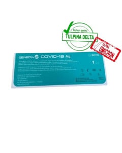 Test rapid antigen COVID 19, Genedia nazofaringian, 1 test/cutie