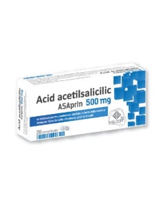 ASAprin 500 mg x 20 comprimate
