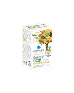 BioSunLine Quercetina 500 mg +  Bromelaina 50 mg, 30 capsule 
