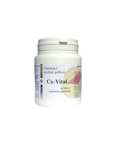 AGHORAS Cx-Vital, Vitamina C Alcalina pulbere, 100g 