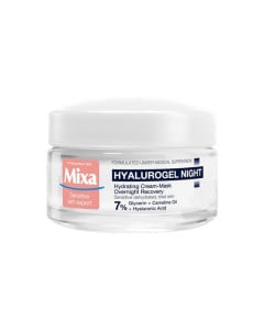 MIXA HYALUROGEL NIGHT Crema hidratanta de noapte, pielea sensibila, 50ml