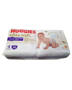  Huggies Pants Elite Soft Giga, Nr.4, 9-14kg, 56 bucati