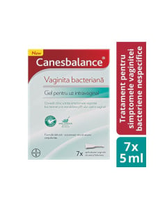 Bayer Canesbalance Gel pentru uz intravaginal, 7 aplicatoare*5ml