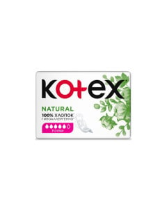 Kotex Tampoane absorbante Natural Super, 7 bucati