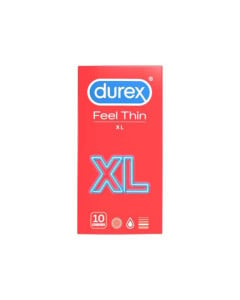 Durex Feel Thin XXL prezervative, 10 bucata