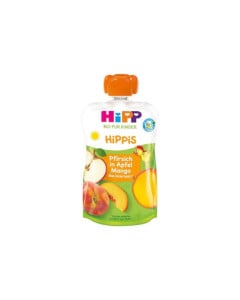 HIPPIS piure de fructe mar, mango si piersica, 100g