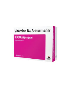 Ankermann Vitamina B12 , 50 comprimate