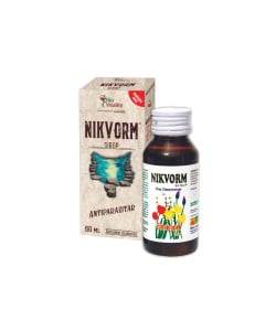 Bio Vitality Nikvorm, Sirop pentru eliminarea parazitilor intestinali, 60ml
