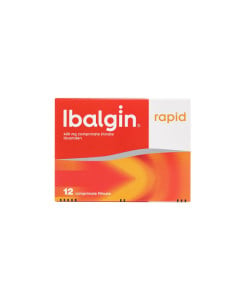 Ibalgin Rapid 400mg, 12 comprimate