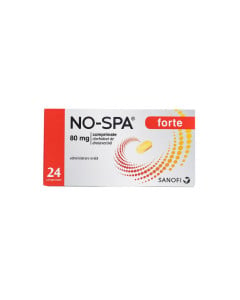 No-Spa Forte 80 mg, 24 comprimate