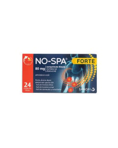 No-Spa Forte 80 mg x 24 comprimate filmate