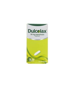 Dulcolax, 10 mg, 6 supozitoare