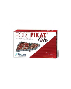 FortiFikat forte 825 mg, 30 capsule moi, regenerare ficat