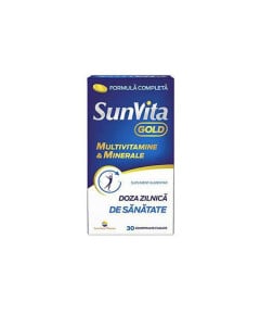 SunVita Gold Multivitamine & Minerale x 30 compr. film.