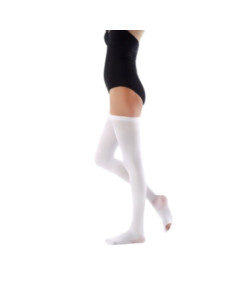 Ciorapi anti-embolism RAYAT AG, pana la coapsa, alb, marimea 3, 1 pereche