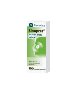 Bionorica Sinupret solutie orala, 100 ml