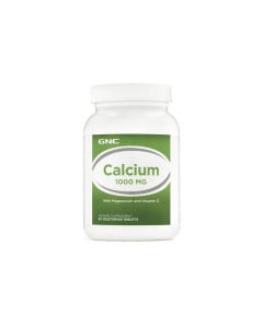 GNC Calcium Plus 1000 with cu Magneziu si Vitamina D, 90 tablete