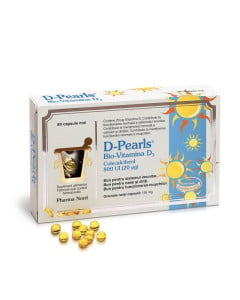 Bio D Pearls vitamina D3, Pharma Nord, 80 capsule moi