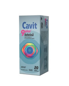 Cavit 9 plus luteina, 20 tablete