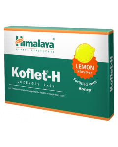 Koflet-H aroma de lamaie, 12 pastile de supt