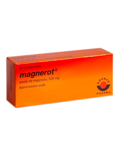 Magnerot, 500 mg, 50 comprimate