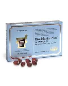 Bio Marin Plus cu Omega 3, Pharma Nord, 30 capsule moi