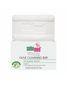 Sebamed Sensitive Skin, Calup dermatologic fara sapun, cu ulei de masline, 150 g