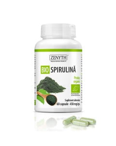 Bio Spirulina 450 mg, 60 capsule, Zenyth