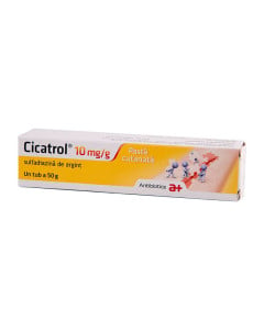 Cicatrol 10 mg / g x 50 g pasta cutanata IS