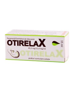 Otirelax 45.5mg/11.4mg/ml 15 ml - picaturi auriculare solutie