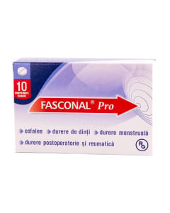 Fasconal Pro x 10 compr. film. ARM