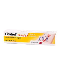 Cicatrol 10 mg / g x 20 pasta cutanata IS
