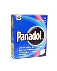 Panadol 500 mg x 12 comprimate filmate