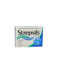 Strepsils Mentol x 16 pastile